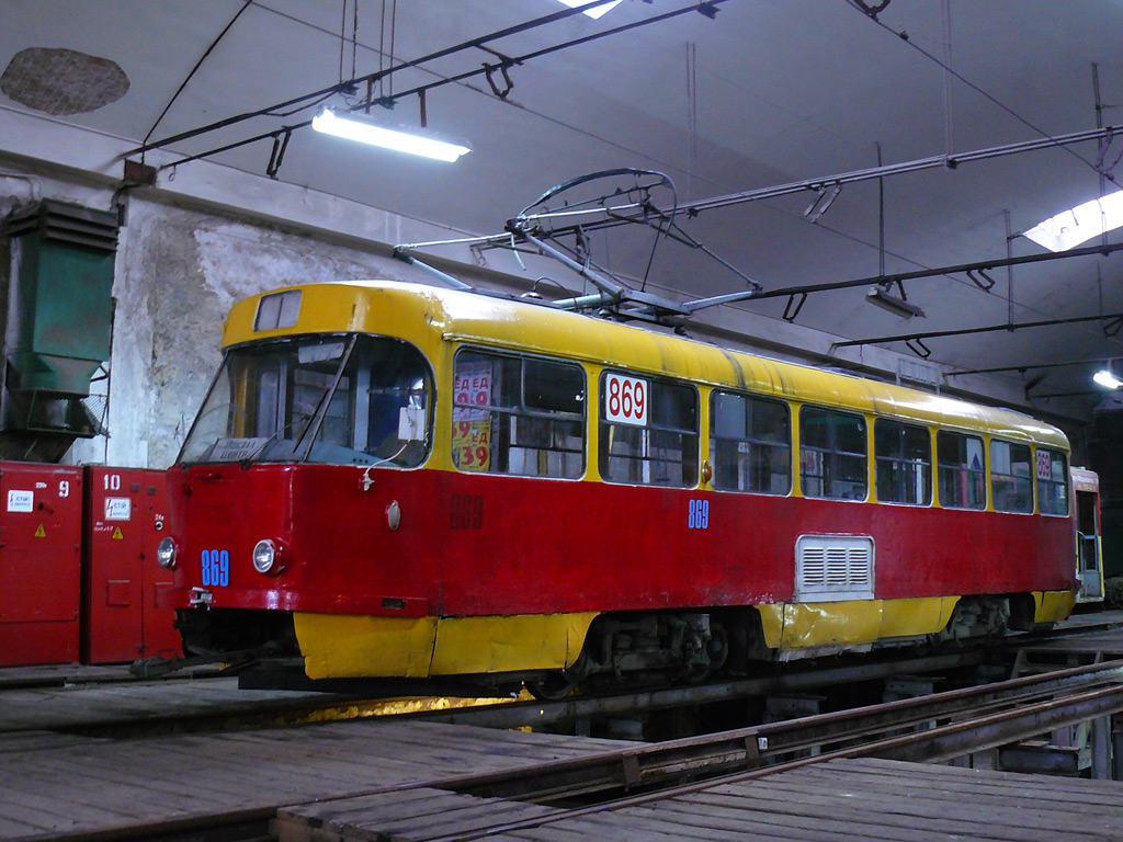 Львов, Tatra T4SU № 869