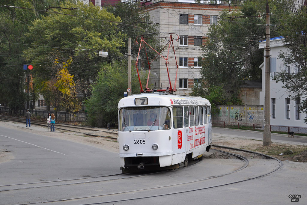 Volgograd, Tatra T3SU (2-door) № 2605