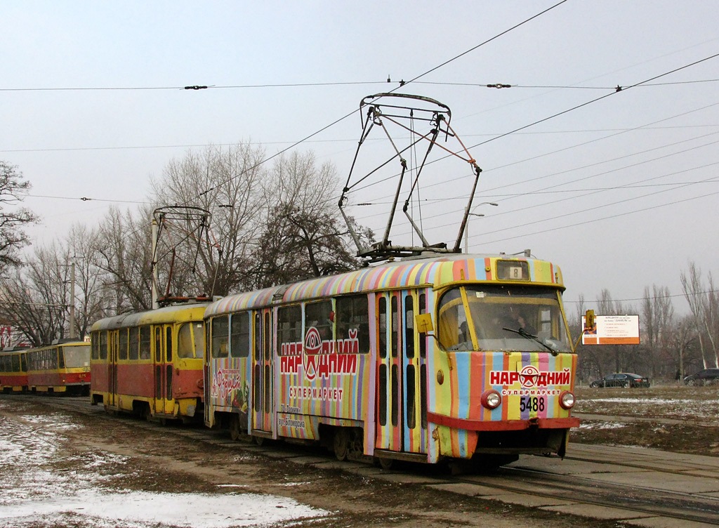 Киев, Tatra T3SU № 5488