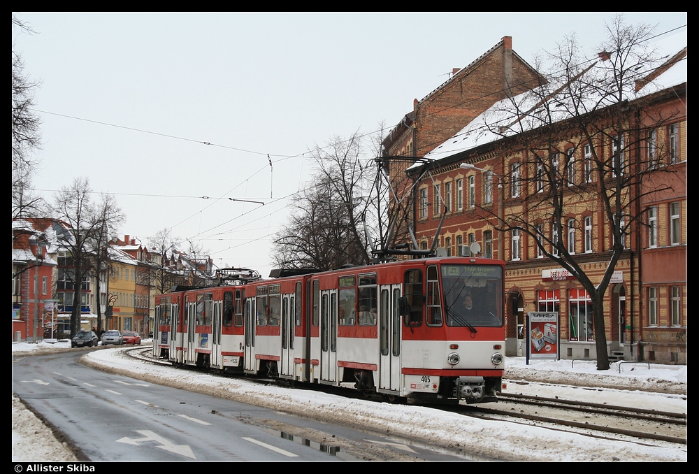 Эрфурт, Tatra KT4D-Z № 405