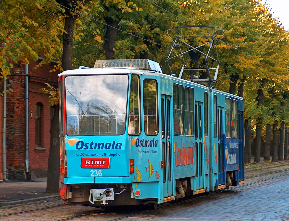 Лиепая, Tatra KT4D № 236