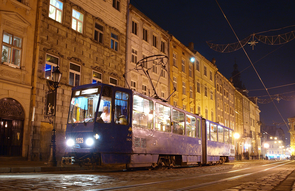 Львов, Tatra KT4SU № 1029