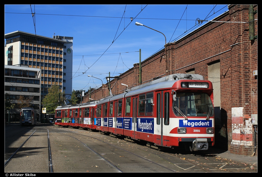 Дюссельдорф, Duewag GT8S № 3055