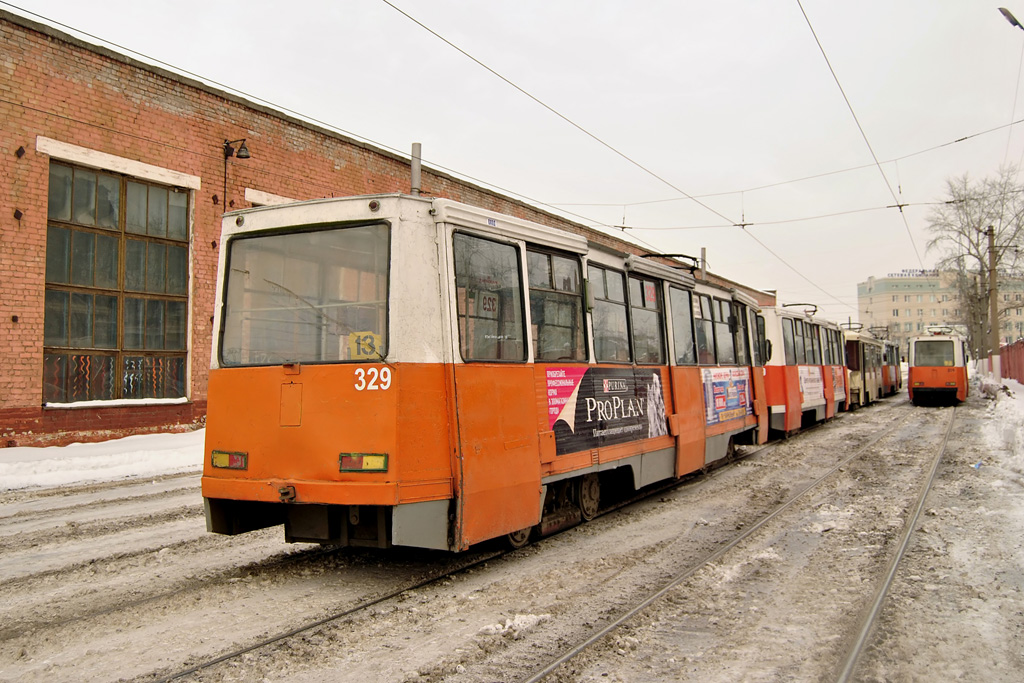 Пермь, 71-605 (КТМ-5М3) № 329