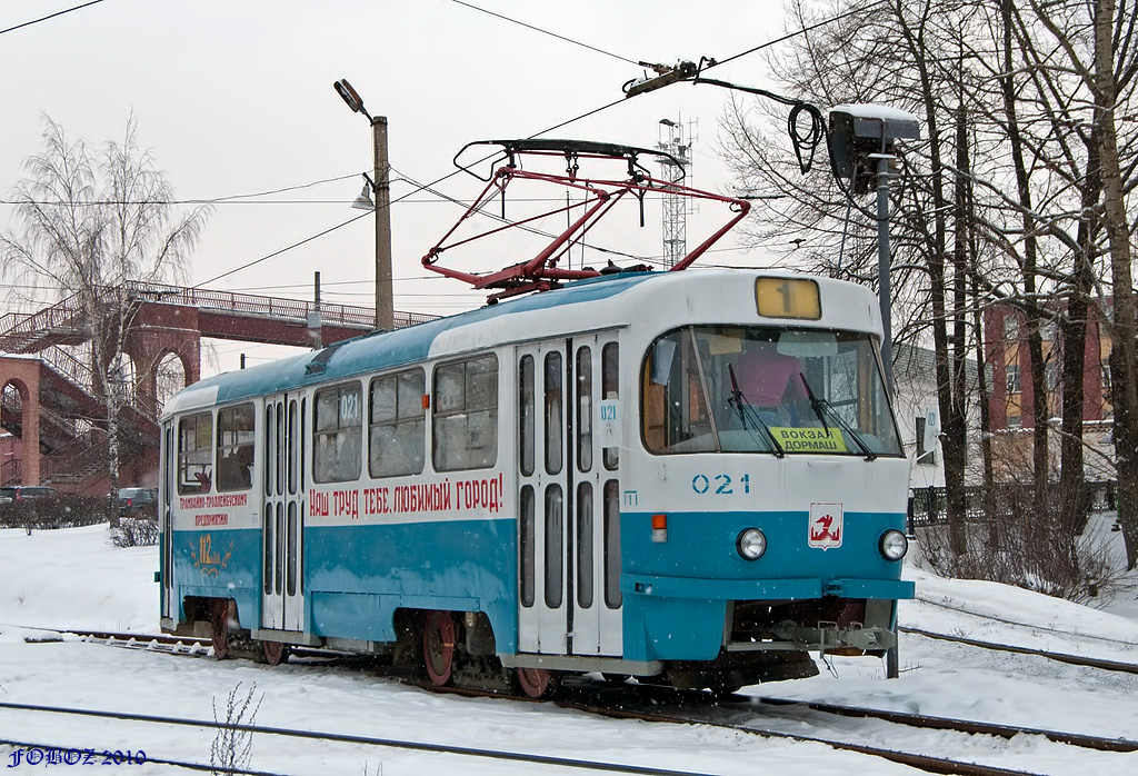 Орёл, Tatra T3SU № 021