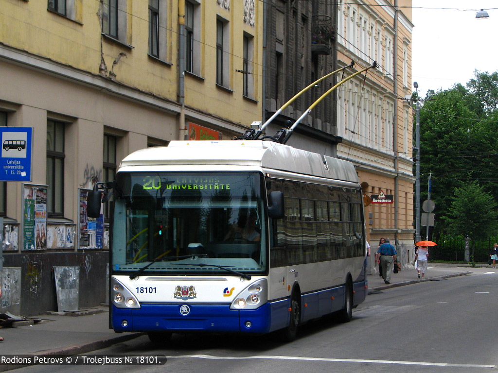 Рига, Škoda 24Tr Irisbus Citelis № 18101