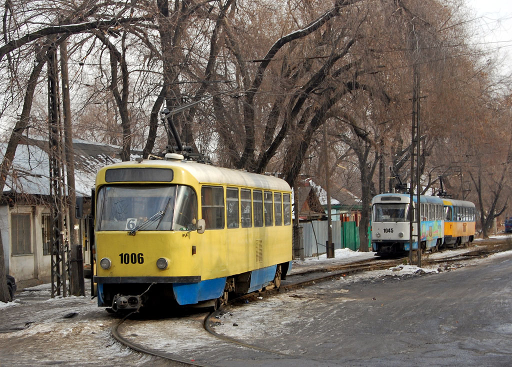 Almaty, Tatra T3DC1 # 1006