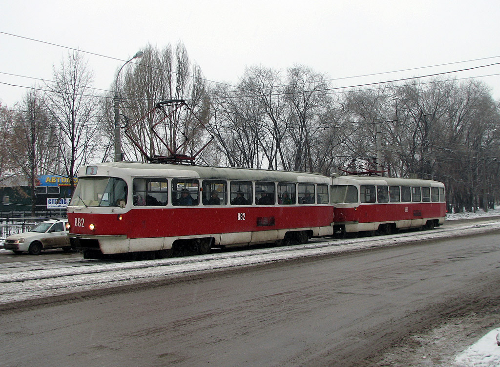 Самара, Tatra T3SU № 882