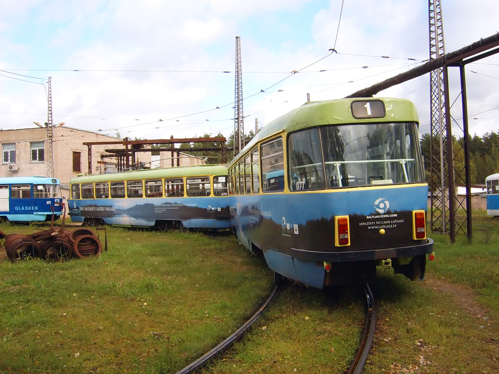 Даугавпилс, Tatra T3DC2 № 077 Даугавпилс, Tatra T3DC2 № 077