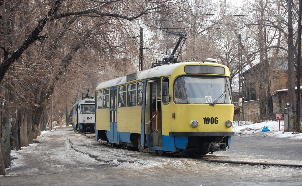Алматы, Tatra T3DC1 № 1006