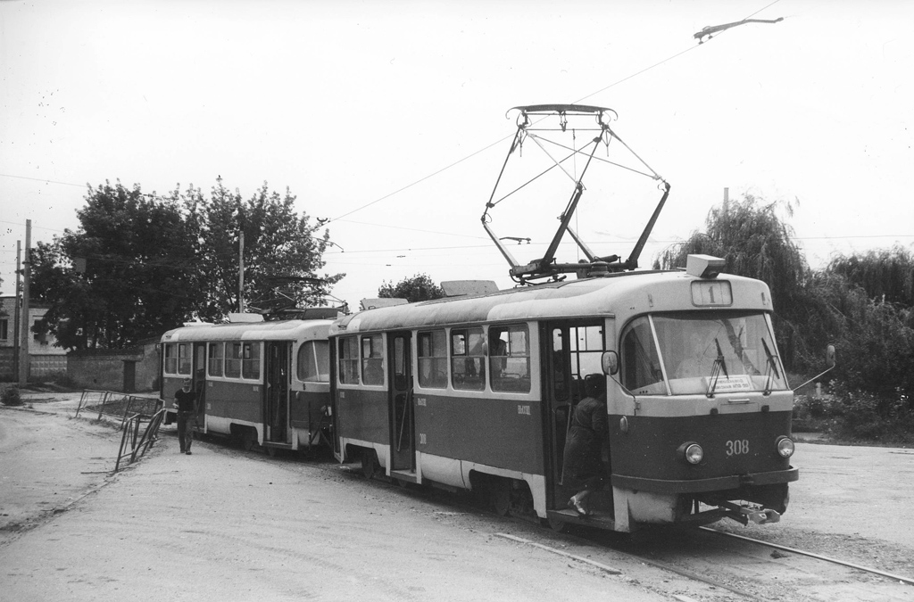 Курск, Tatra T3SU № 308; Курск, Tatra T3SU № 309