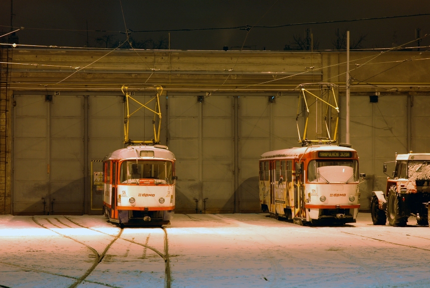 Оломоуц, Tatra T3 № 126; Оломоуц, Tatra T3R.P № 171
