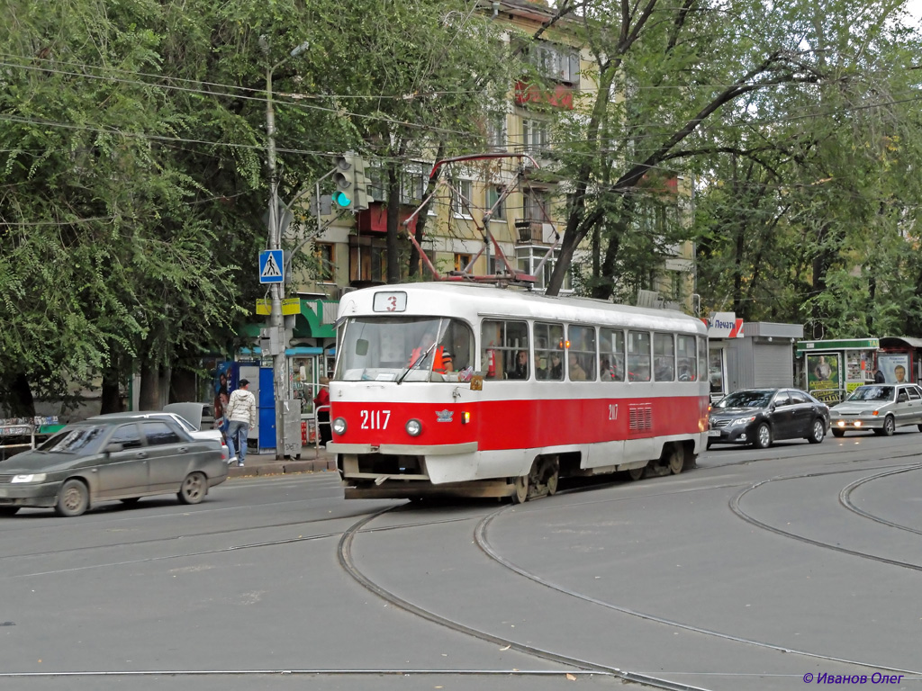 Самара, Tatra T3SU № 2117