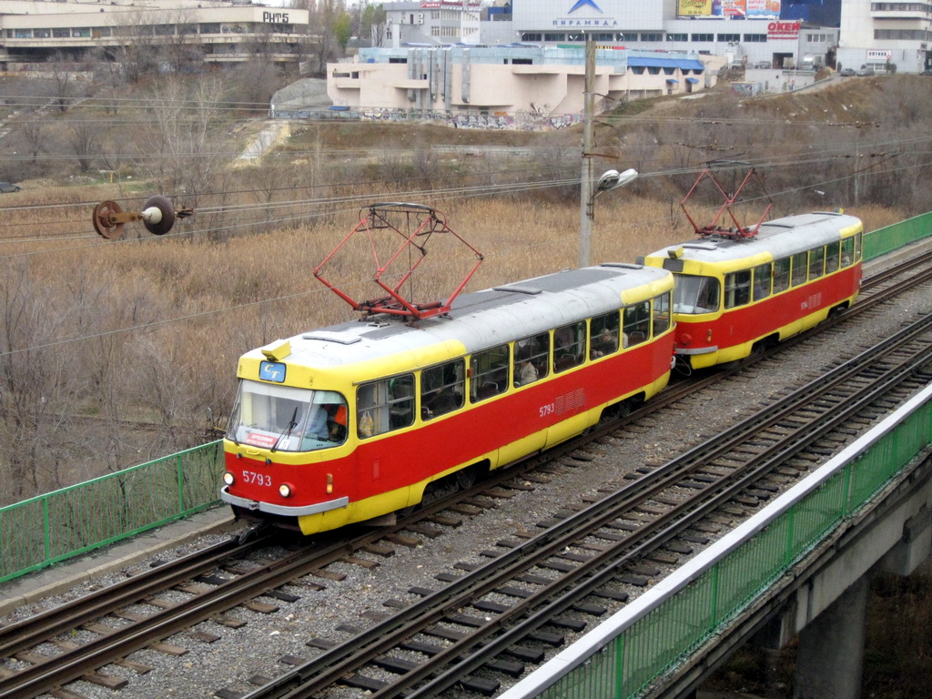 Волгоград, Tatra T3SU № 5793