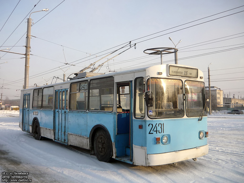 Челябинск, ЗиУ-682В-012 [В0А] № 2431