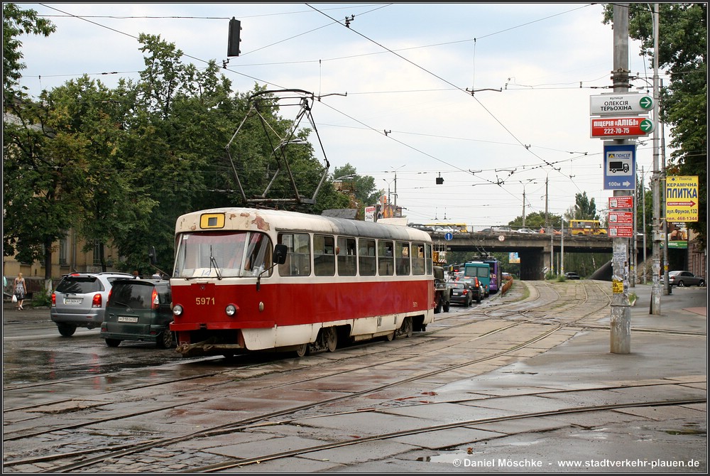 Киев, Tatra T3SU № 5971
