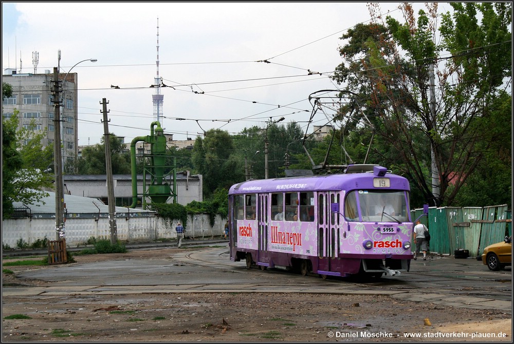 Kijevas, Tatra T3SU nr. 5955