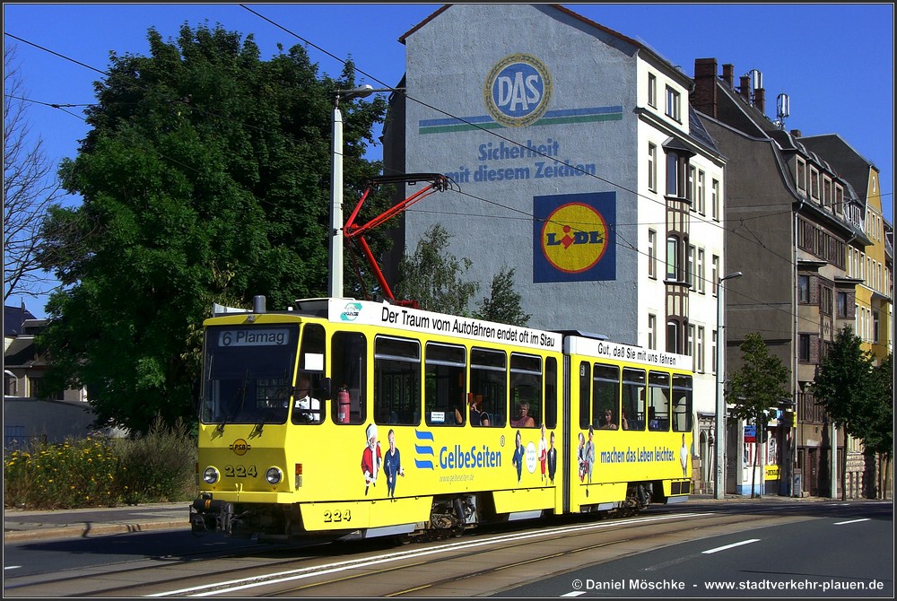 Плауэн, Tatra KT4DMC № 224