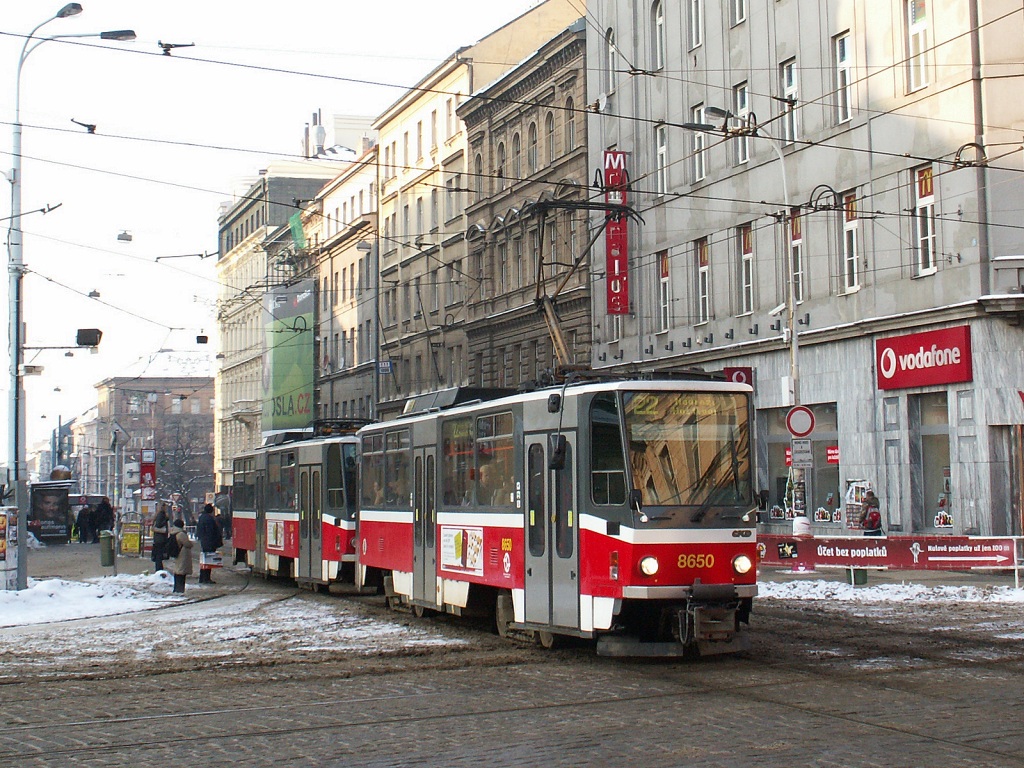 Прага, Tatra T6A5 № 8650