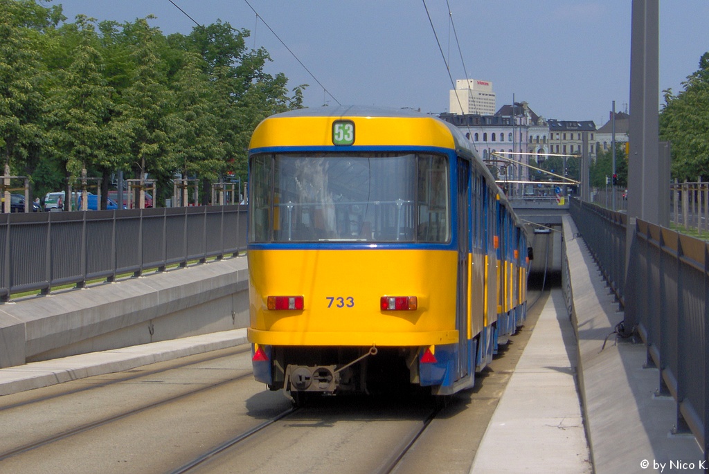 Leipzig, Tatra B4D-M č. 733