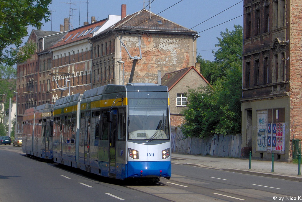 Лейпциг, Leoliner Fahrzeug-Bau Leipzig NGTW6L № 1311