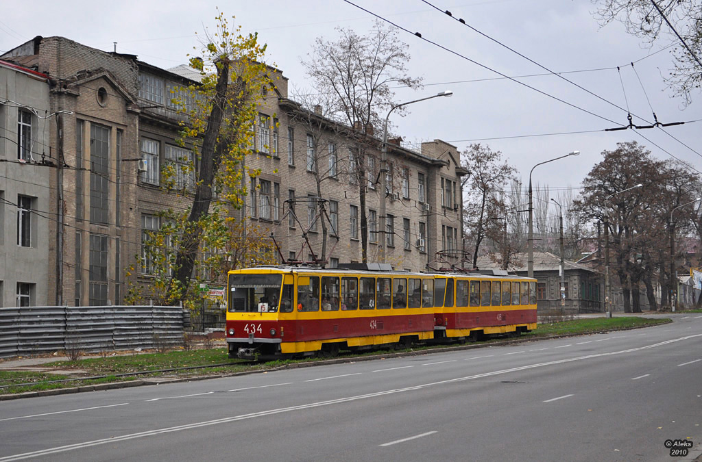 Запорожье, Tatra T6B5SU № 434