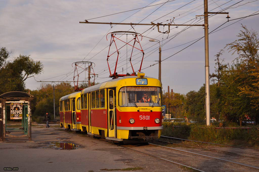 Волгоград, Tatra T3SU № 5801; Волгоград, Tatra T3SU № 5802