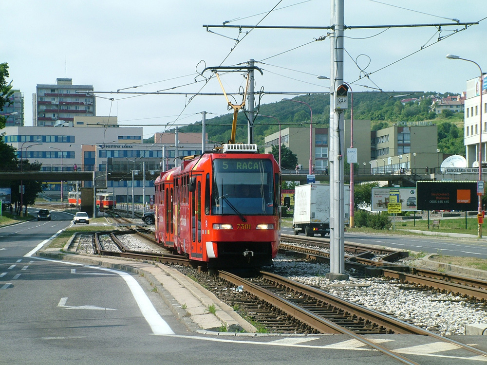 Братислава, Tatra T3S № 7301