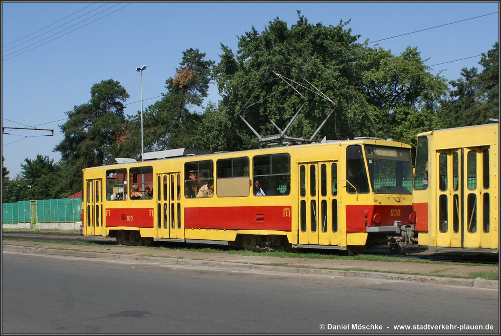 Киев, Tatra T6B5SU № 020