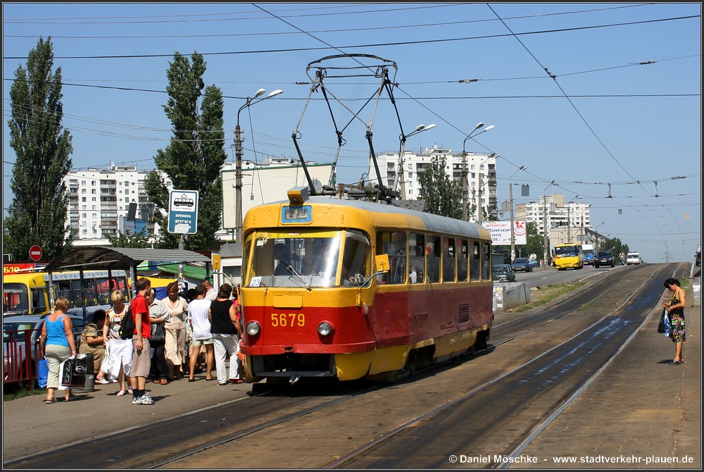 Киев, Tatra T3SU № 5679