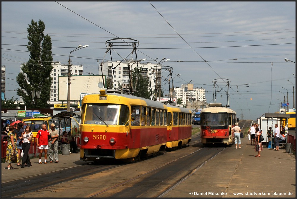 Киев, Tatra T3SU № 5660
