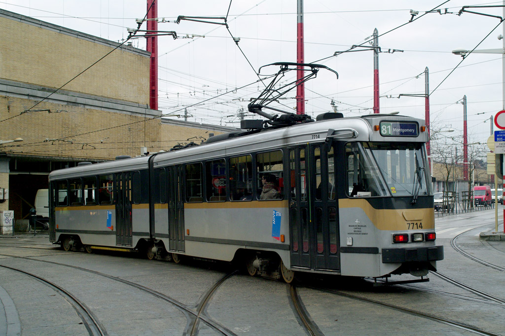 Брюссель, BN PCC серия 7700 № 7714