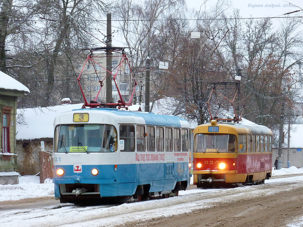 Орёл, Tatra T3SU № 021
