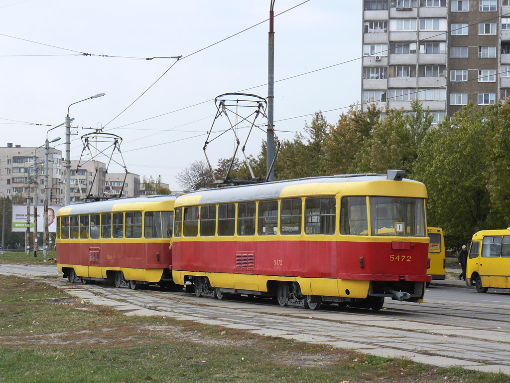Киев, Tatra T3SU № 5472