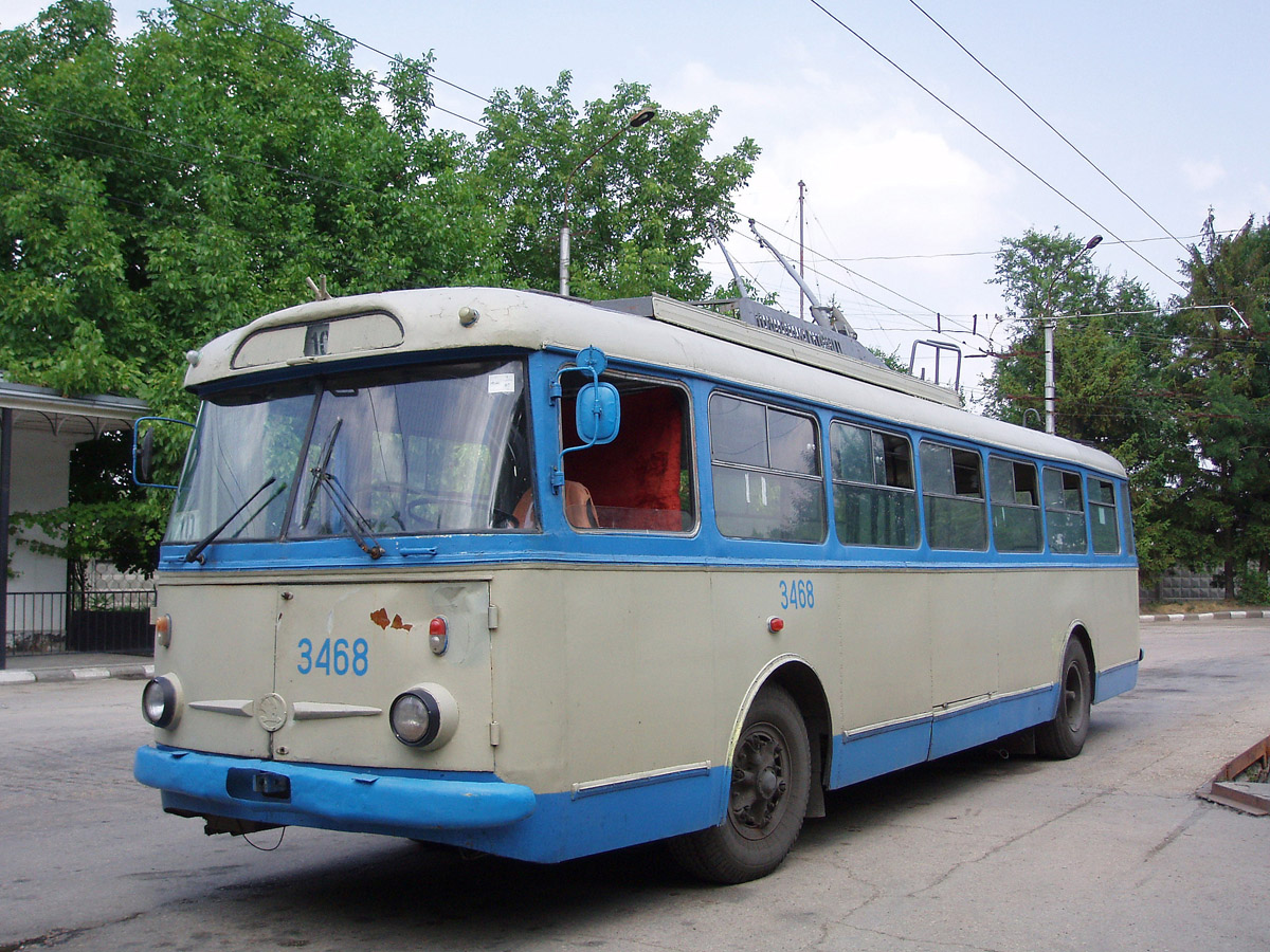 Крымский троллейбус, Škoda 9Tr18 № 3468