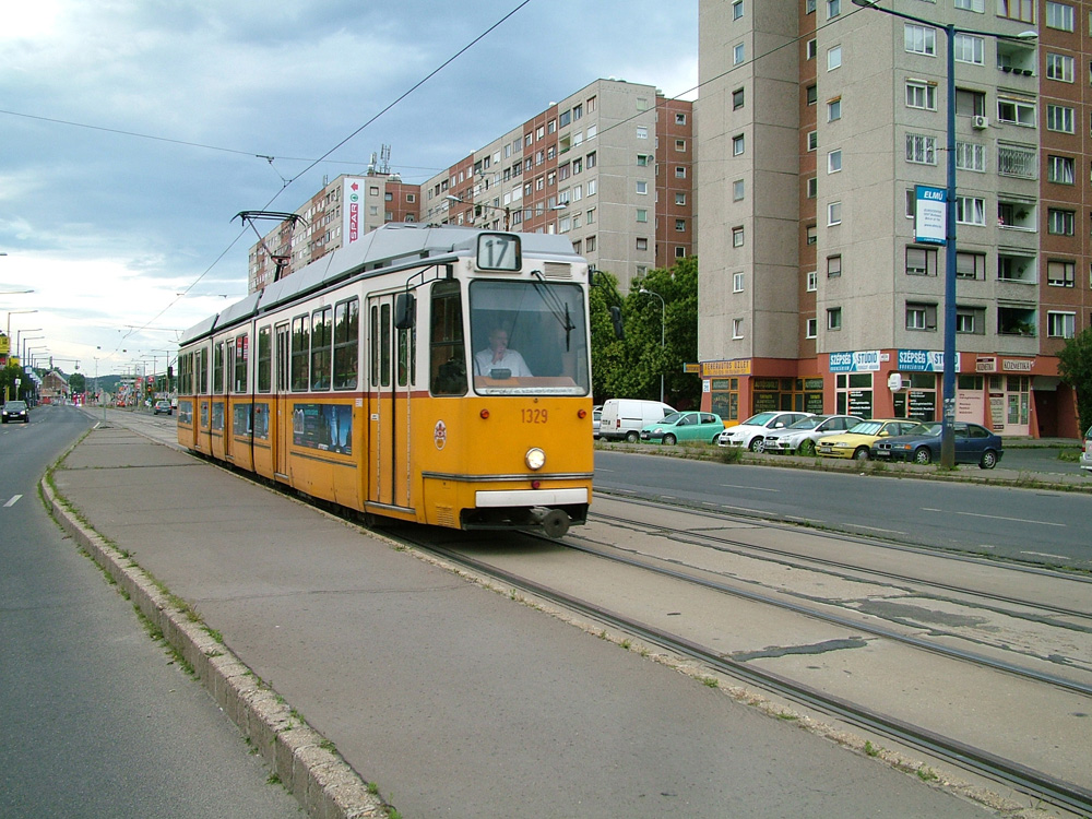 Будапешт, Ganz-Hunslet KCSV7 № 1329