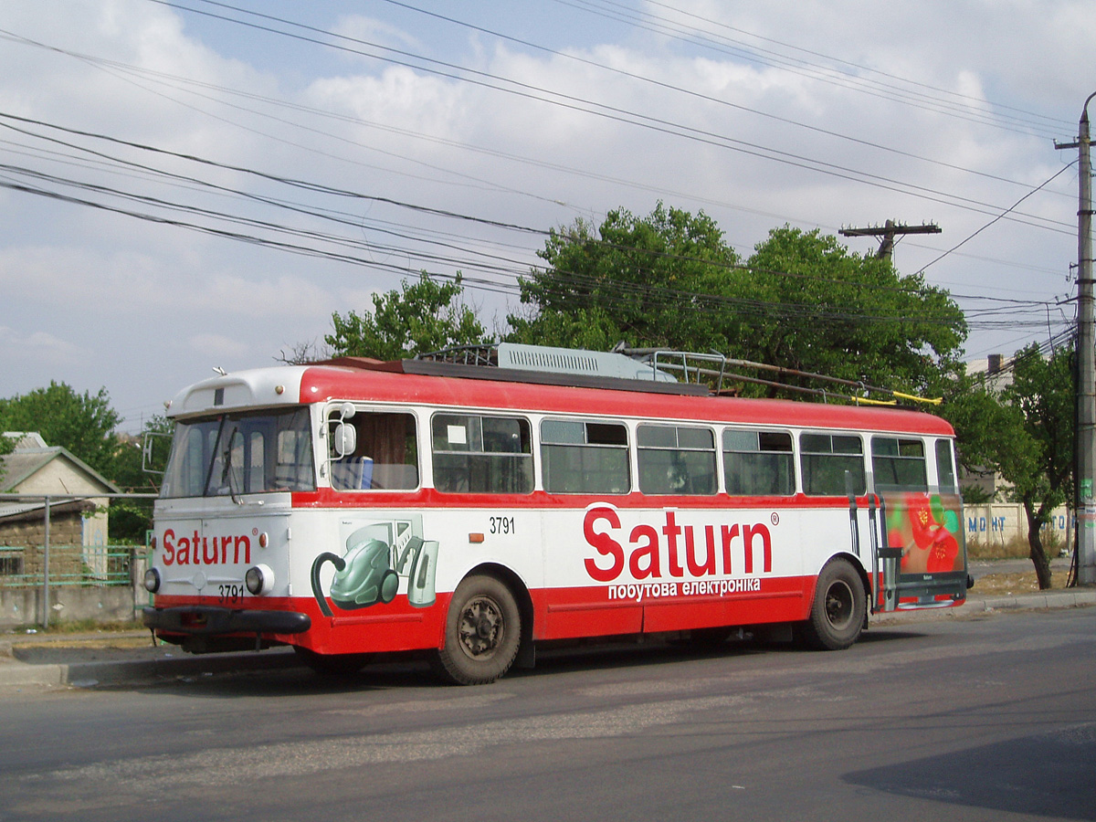 Крымский троллейбус, Škoda 9TrH29 № 3791