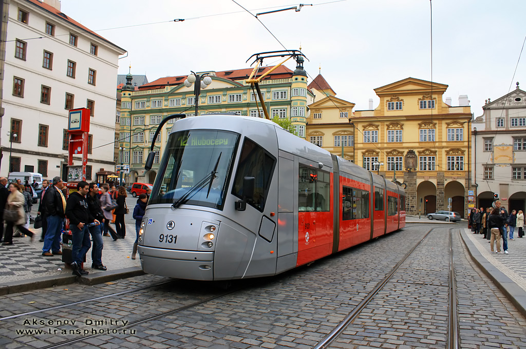 Прага, Škoda 14T Elektra № 9131