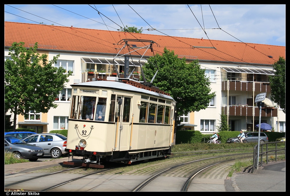 Эрфурт, Двухосный моторный Gotha № 92