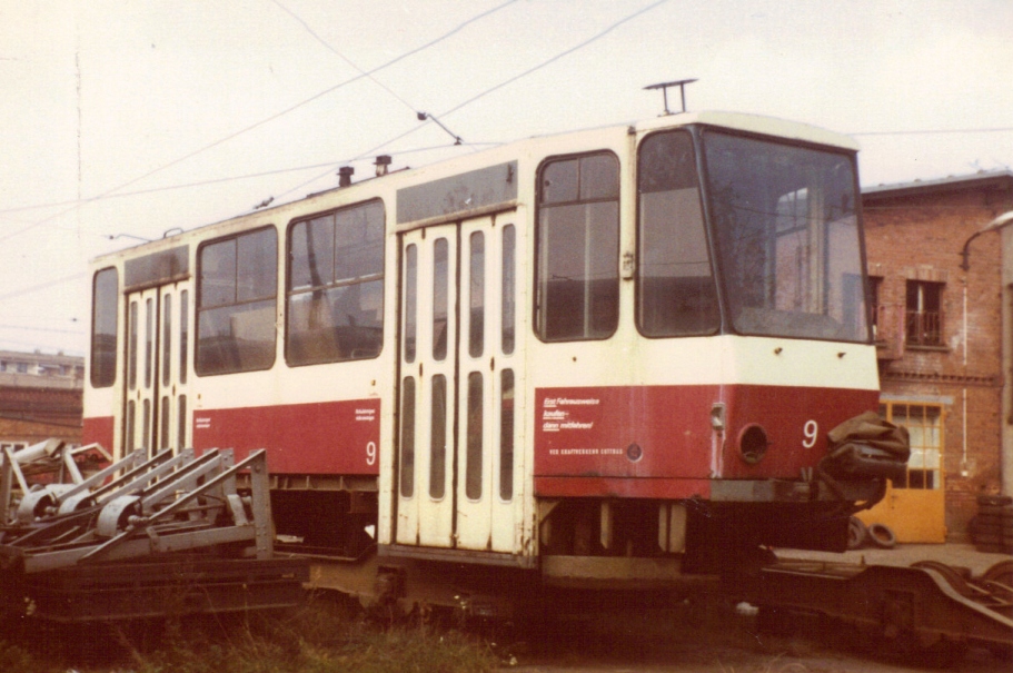 Cottbus, Tatra KT4D nr. 9; Cottbus — Old photos