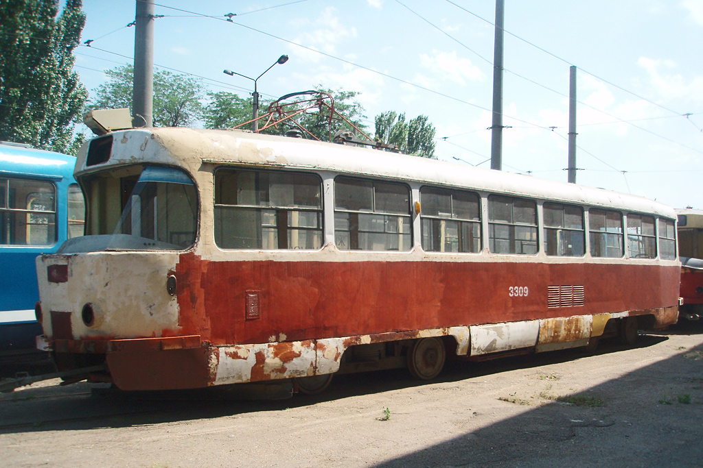 Одесса, Tatra T3SU № 3309
