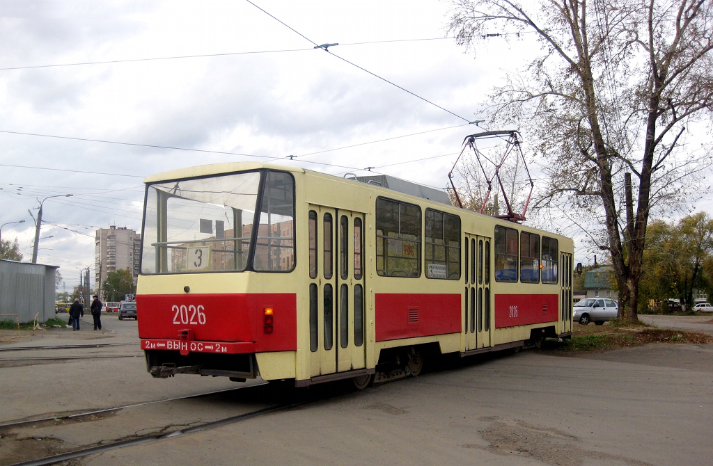 Ижевск, Tatra T6B5SU № 2026