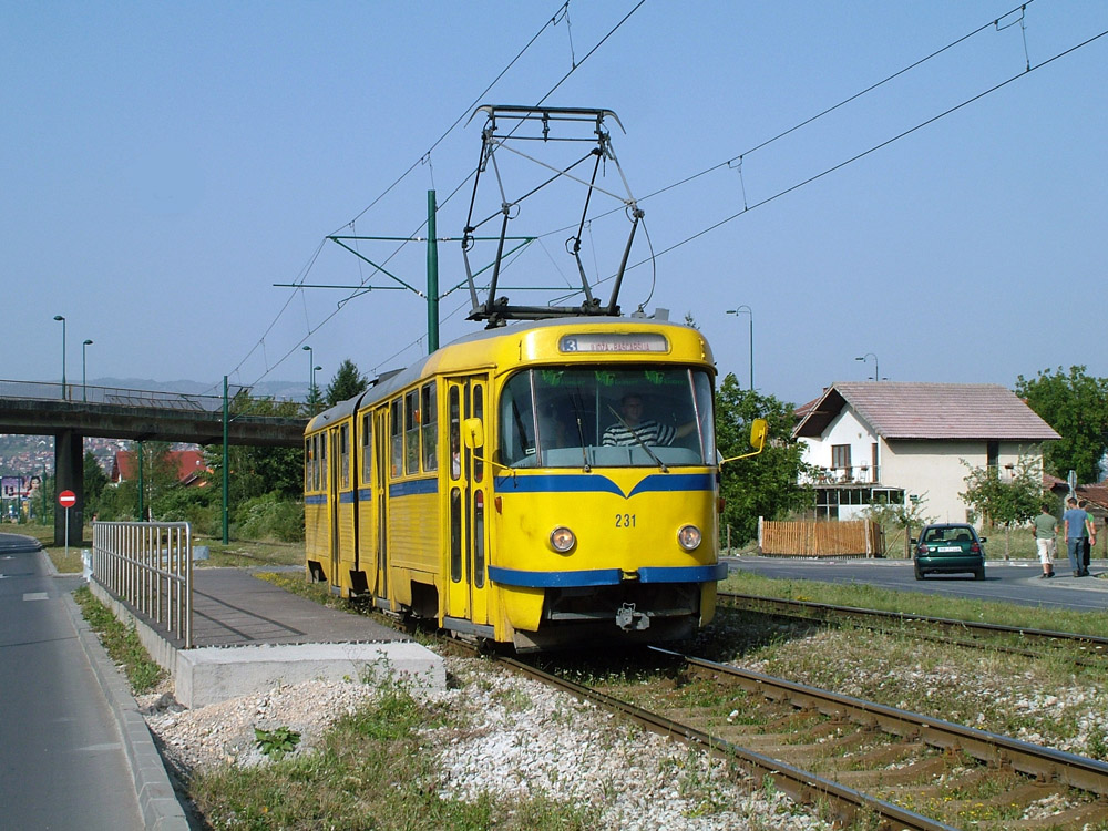 Сараево, Tatra K2YU № 231