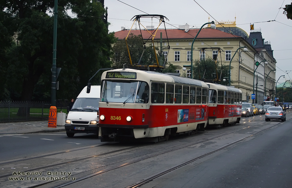Прага, Tatra T3R.P № 8346