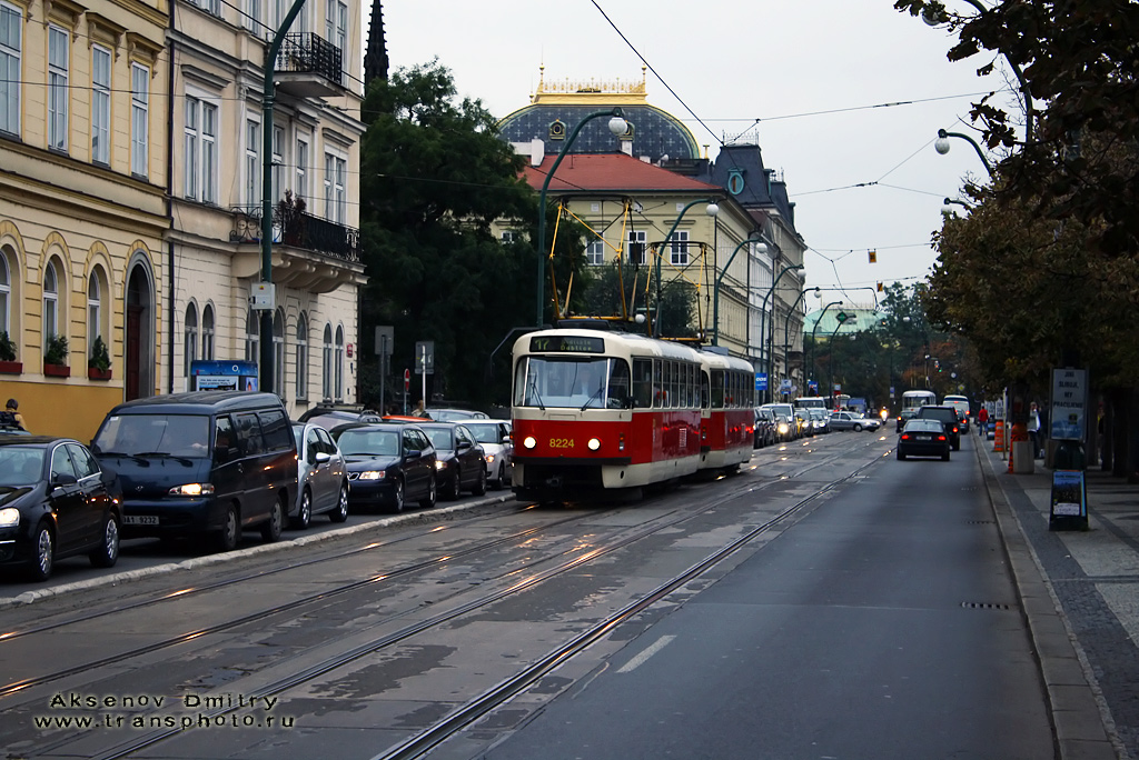 Прага, Tatra T3R.P № 8224