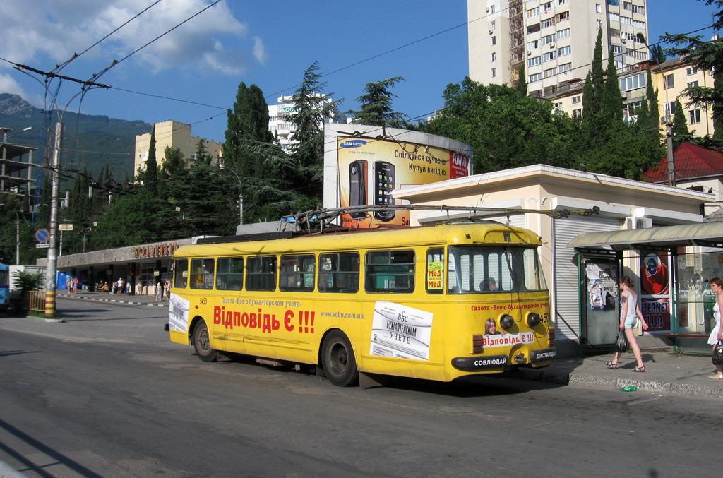 Крымский троллейбус, Škoda 9Tr18 № 5450