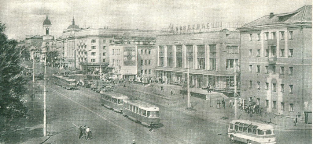 Тверь — Старые фотографии (1917—1991); Тверь — Трамвайные линии: Центральный район