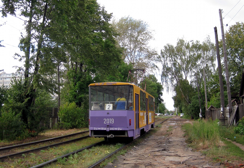 Ижевск, Tatra T6B5SU № 2019