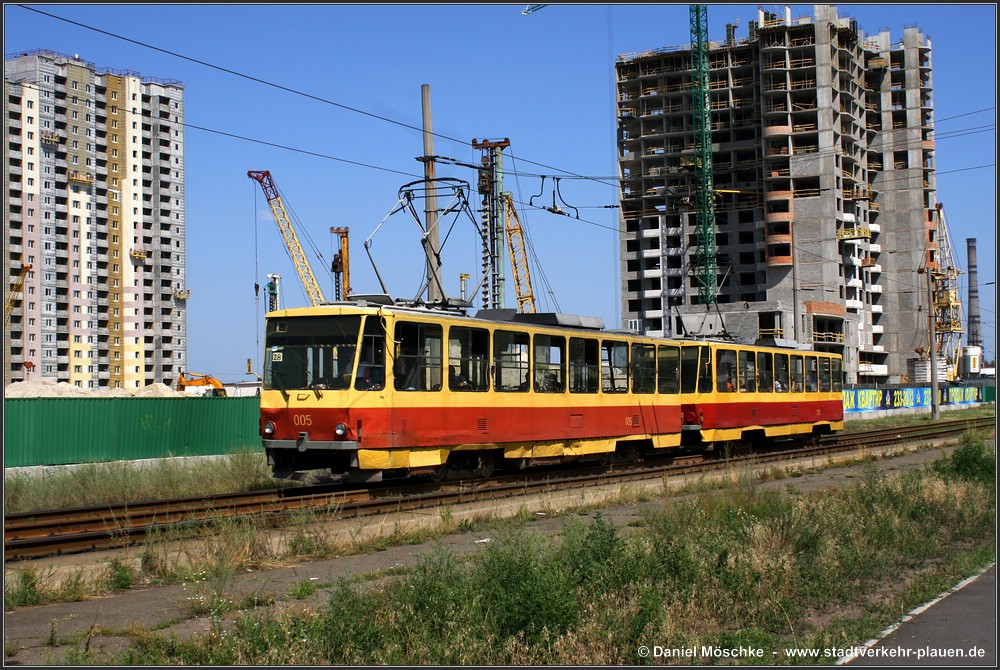Киев, Tatra T6B5SU № 005