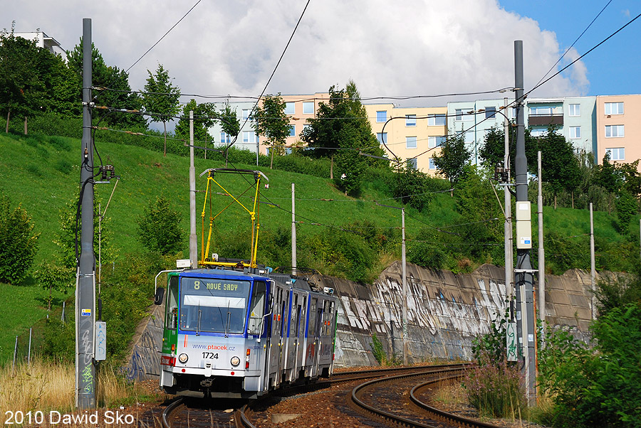 Брно, Tatra KT8D5SU № 1724